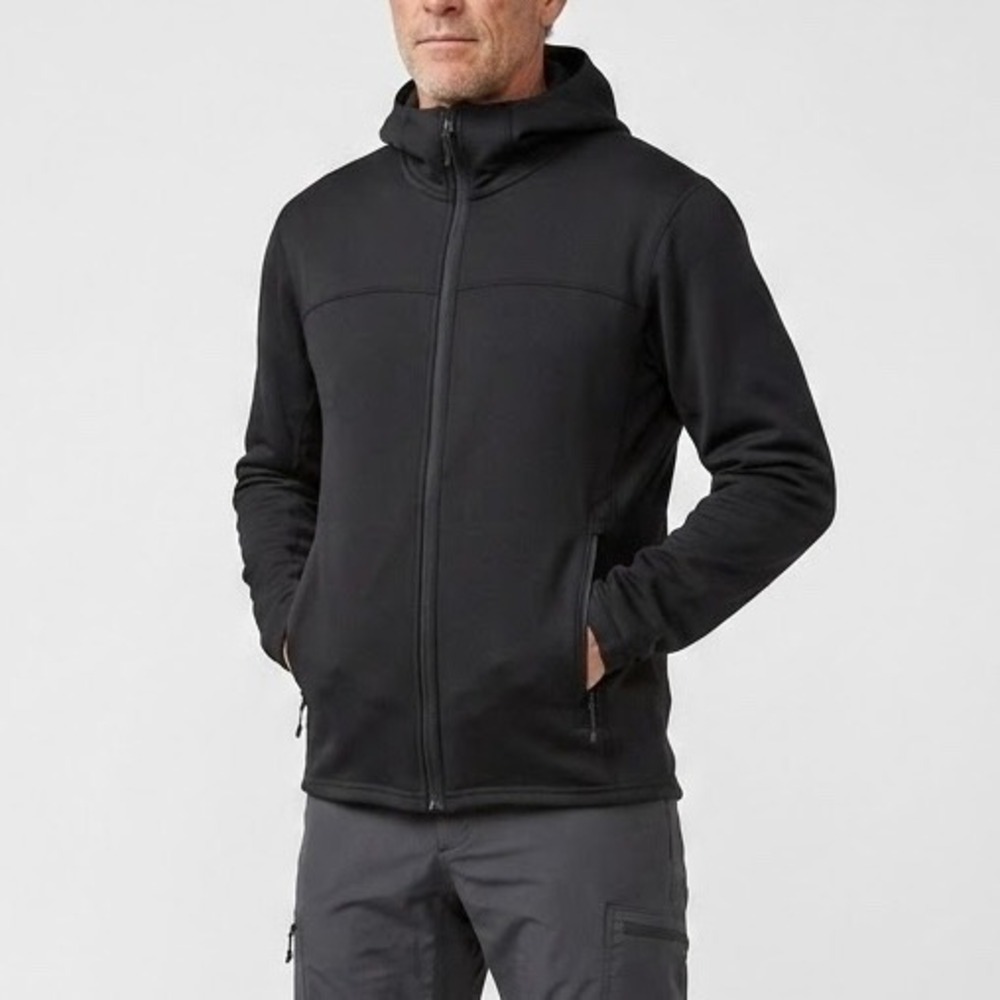 Arc'teryx Men's Naga Hoody Full Zip Jacket Gen 2 Black Size Medium